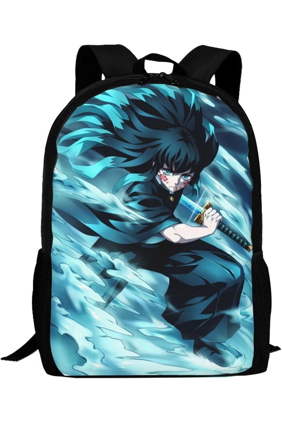 Muichiro Tokito Backpack,3d Print Laptop Backpack Lightweight Casual Daypack Bookbag 16.5 In, 17 Inch