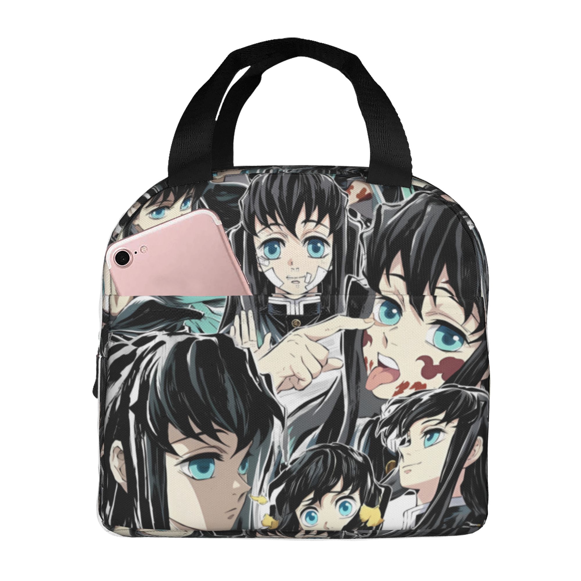 Sac Repas Isotherme Portable - Tissu Oxford Avec Doublure Aluminium - Bandoulière Réglable