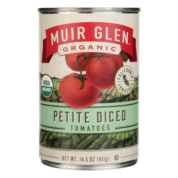Muir Glen Diced Tomatoes, 14.5 oz (Pack of 12)
