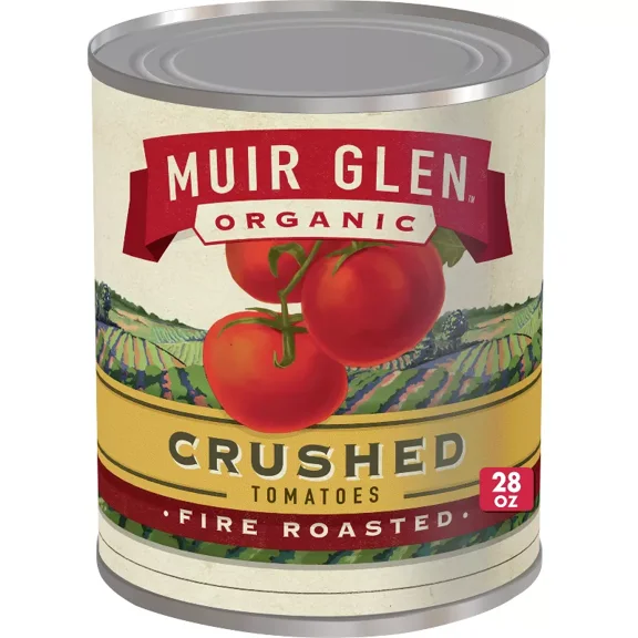 Muir Glen Fire Roasted Crushed 28oz (Pack of 6)
