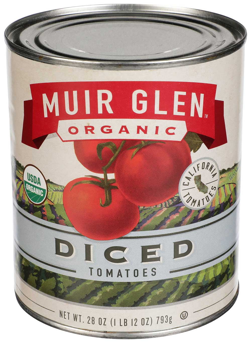 Muir Glen Org Diced Tomato - 28 ounce - 12 per case.12