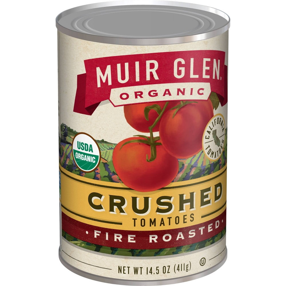 Muir Glen Crushed Tomatoes Fire Roasted - 14.5oz (Pack of 2)