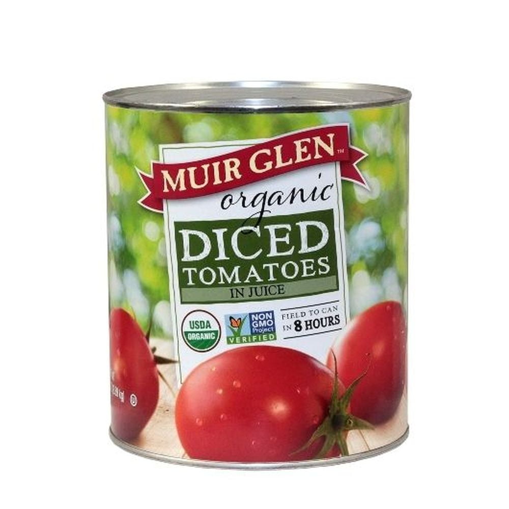 Muir Glen Organic Diced Tomato, 102 Ounce -- 6 per Case.