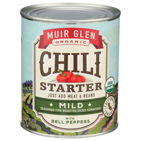 Muir Glen Organic Mild Chili Starter with Bell Peppers 28 oz Package May Vary