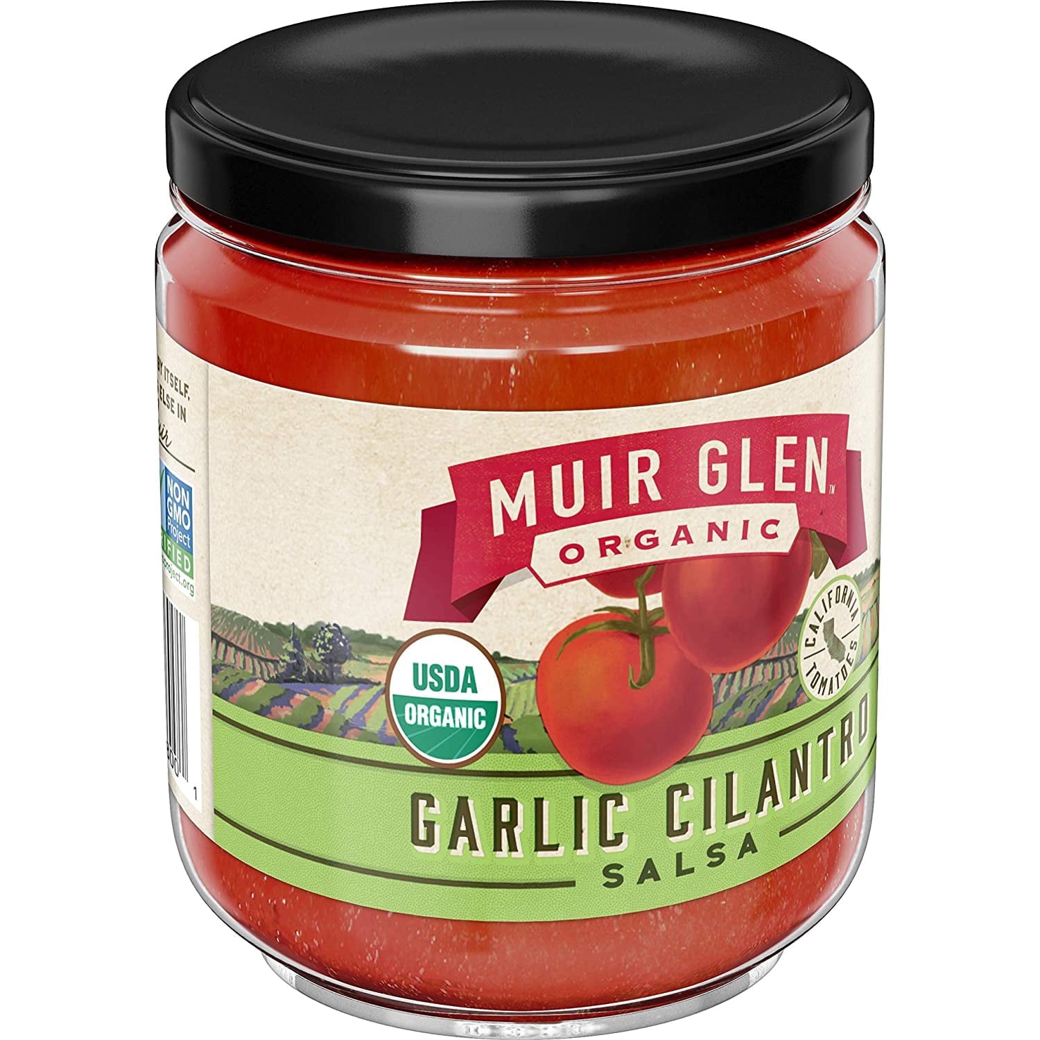 Muir Glen Organic Salsa Garlic Cilantro 16 oz Pack of 4 - Walmart.com