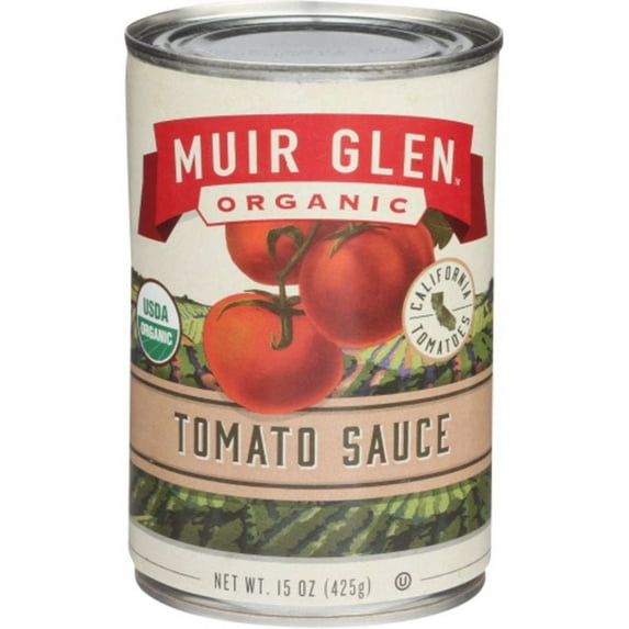 Muir Glen Organic Tomato Sauce 15 oz Pack of 3