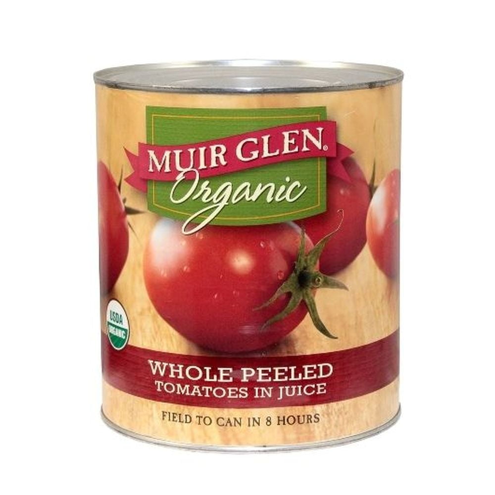 Muir Glen Organic Whole Peeled Tomato, 102 Ounce -- 6 per Case.