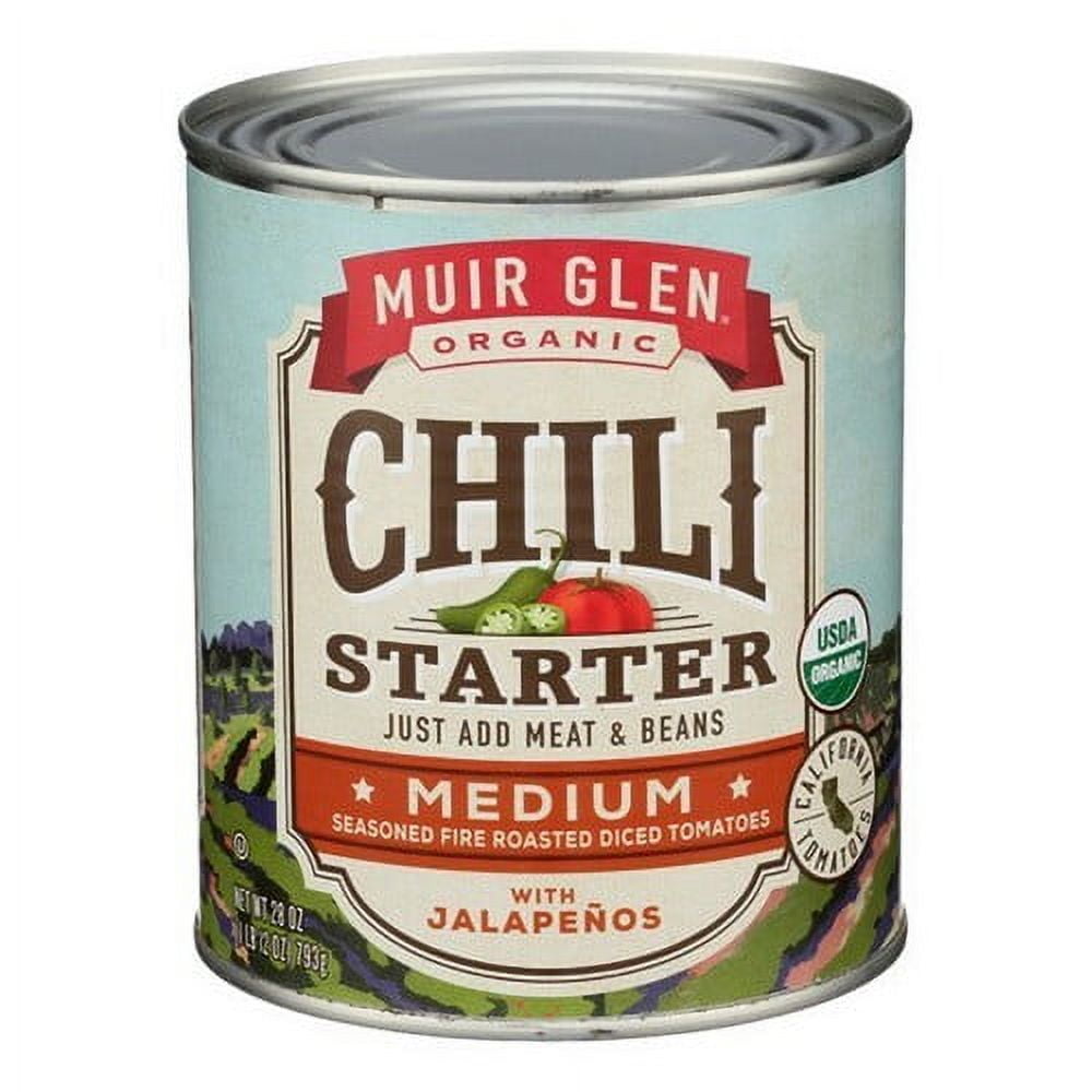 Muir Glen Tomato Chili Starter Medium 28 oz (Pack of 12)