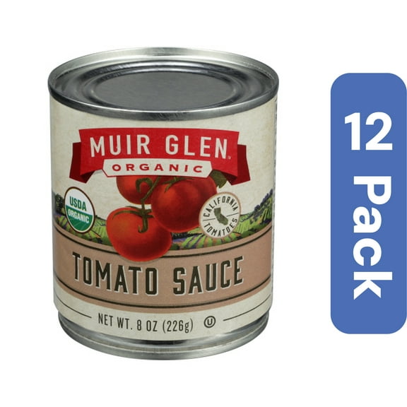 Muir Glen Tomato Sauce 8 oz (Pack Of 12)