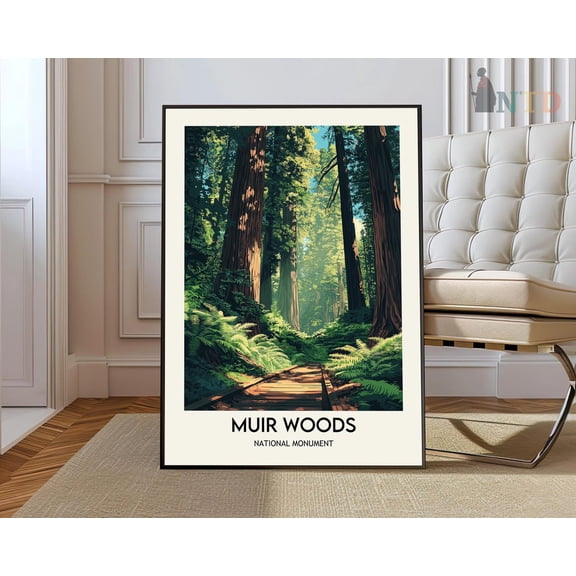 Muir Woods California Redwoods Poster Unframed Paper Print