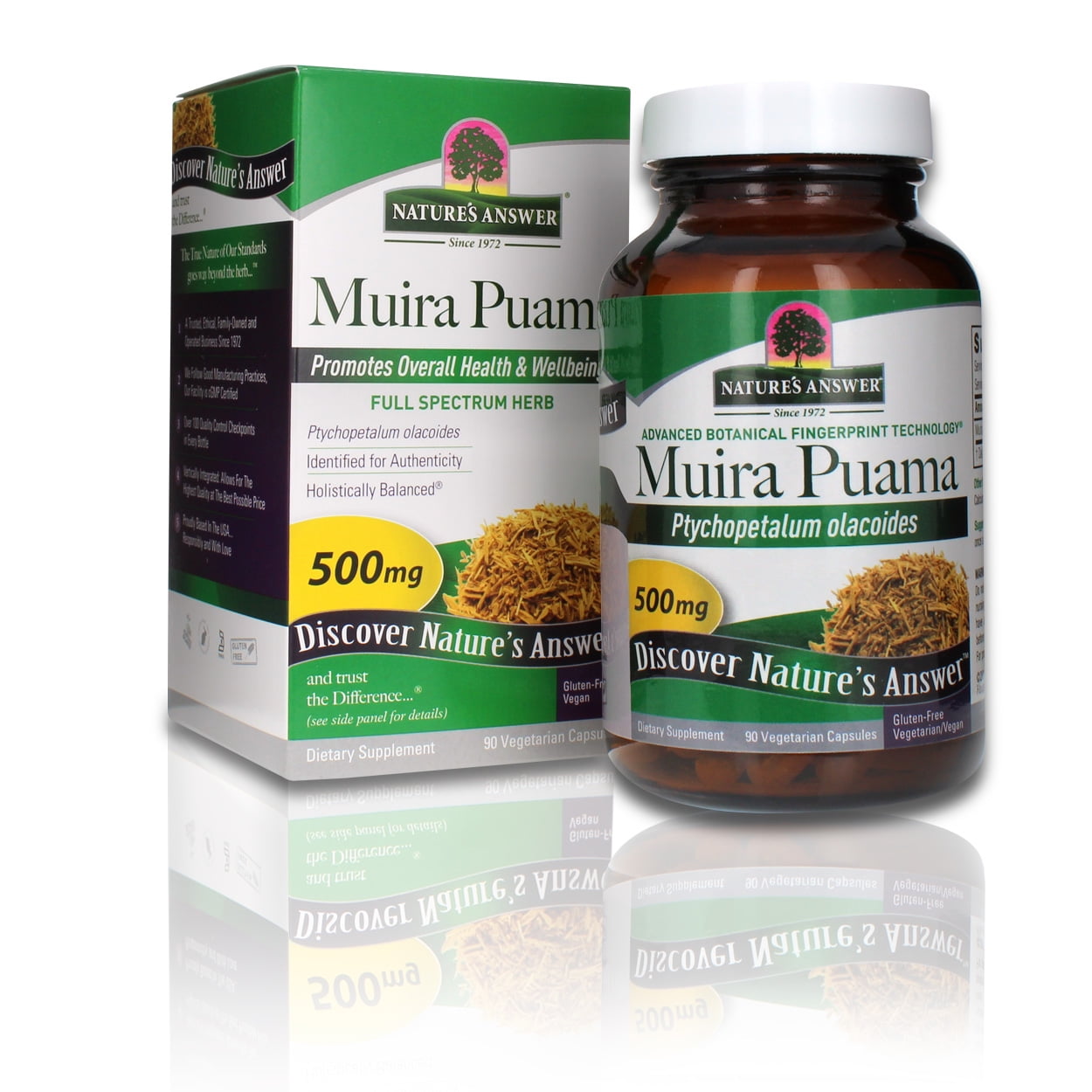 Muira puama un aphrodisiaque naturel 90 Capsules végétariennes - verano  medical