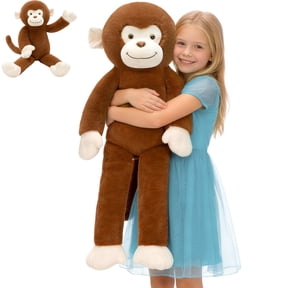 Muiteiur Monkey Stuffed Animal 39.4" Weighted Plush Monkey Toy