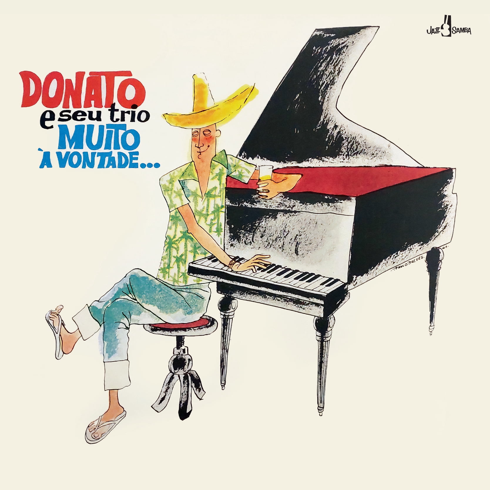 Joao Donato - Muito A Vontade - Limited 180gm Vinyl with Bonus Tracks - Music & Performance