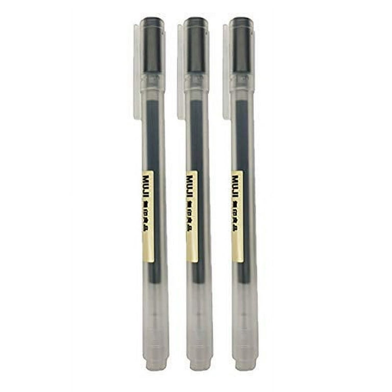 Muji Gel Ink Ball Point Pen, Black, Pack of (Japan Import
