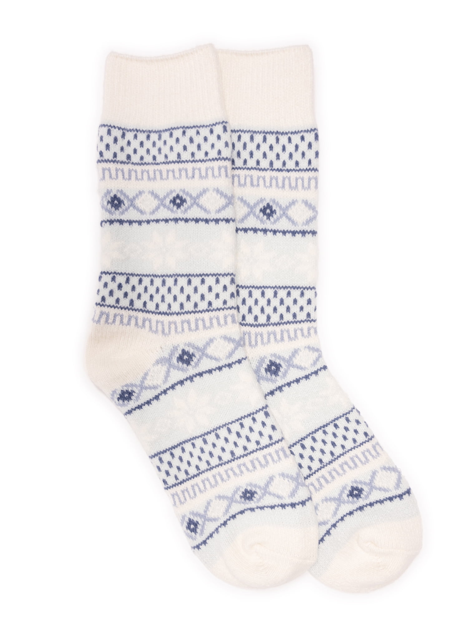 MUK LUKS women's Microfiber Crew Boot Sock - Recycled Material ...