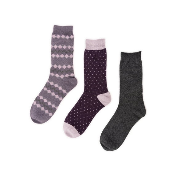 Muk Luk Boot Sock, 3pk