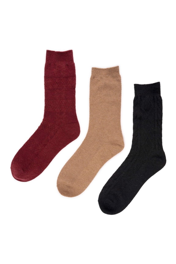 Muk Luk Boot Sock, 3pk