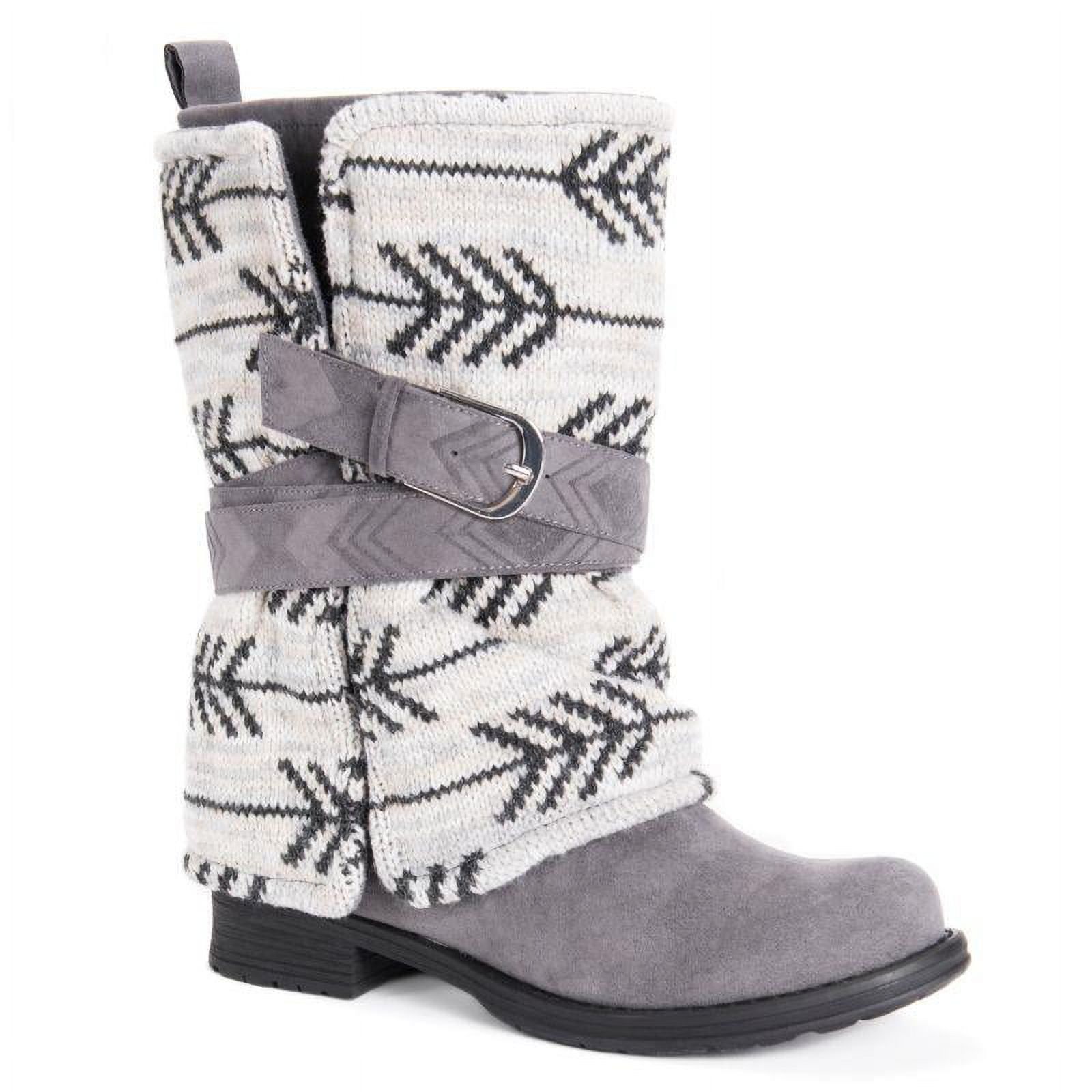 Muk Luks 0016004016-10 Womens Bessie Boots - Size 10 - Walmart.com