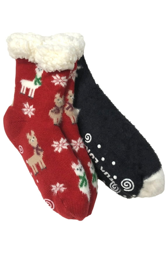Cabin Cozy Sock, 2pk