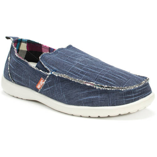 Muk Luks Men's Andy Casual Loafers Navy Canvas 9 M - image 1 of 6