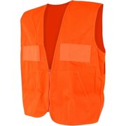 Quiet Wear Hunting Vest with Game Bag Polyester Nylon-coated Pouch Blaze