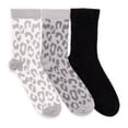 thumbnail image 1 of Muk Luks Women's 3 Pack Cozy Compression Crew Socks, 1 of 6