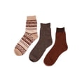 thumbnail image 1 of Muk Luks Women's 5 Inch Crew Sock, 3 Pair, 1 of 3
