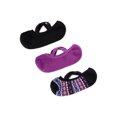 thumbnail image 1 of MUK LUKS Women's No-Show Strappy Cotton Ballerina Socks, (3-Pack), 1 of 2
