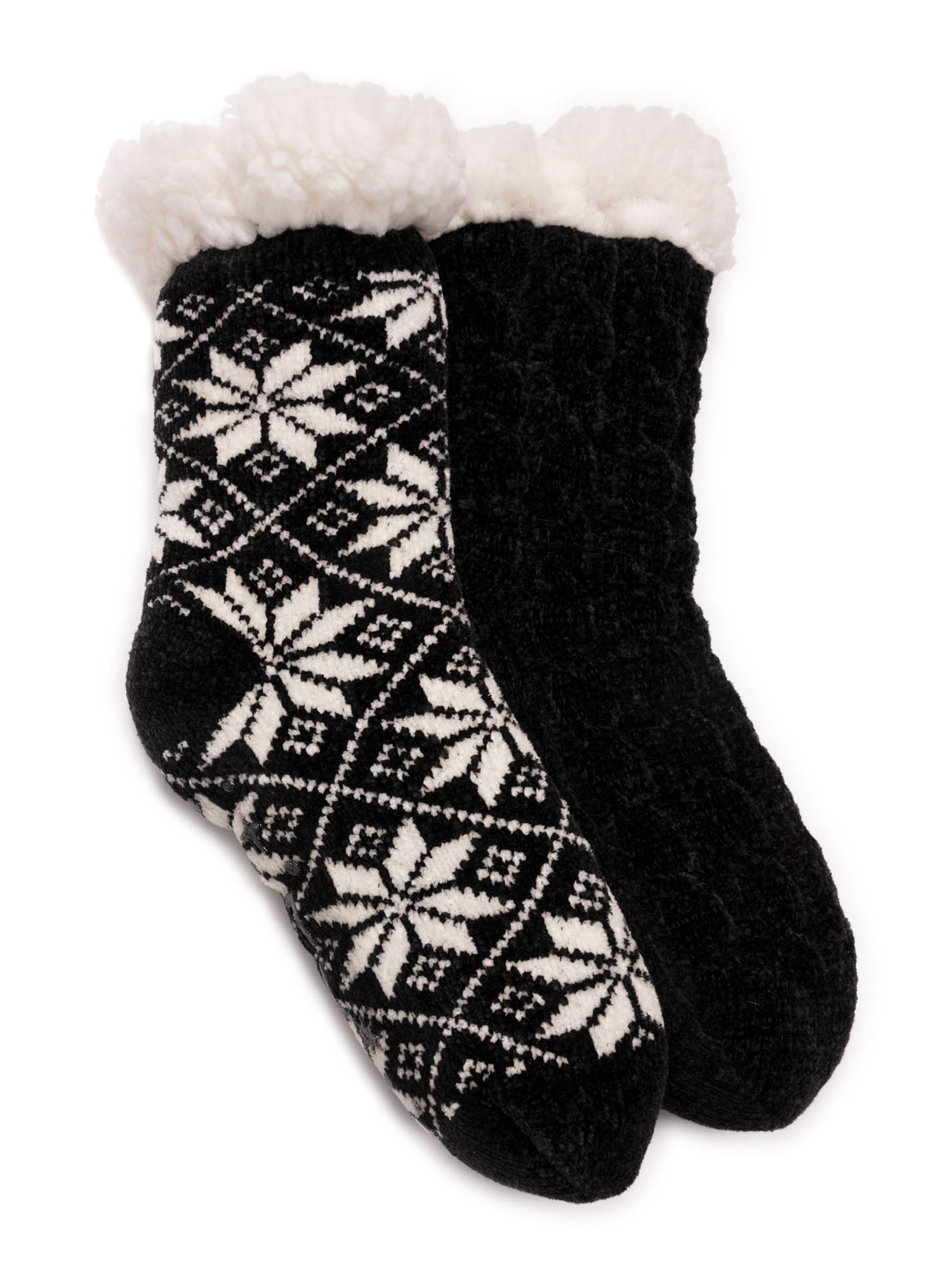 Hatley Black Bear Women's Sherpa Lined Cabin Socks - Zeb's General Store