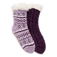 thumbnail image 1 of Muk Luks Women's Cabin Socks, 2-Pack, 1 of 5