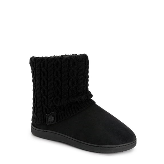 Muk Luks Women's Cable Knit Bootie