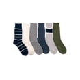 thumbnail image 1 of Muk Luks Women's Crew Boot Socks, 6-Pack, Fits Shoe Sizes: 6-10, 1 of 4