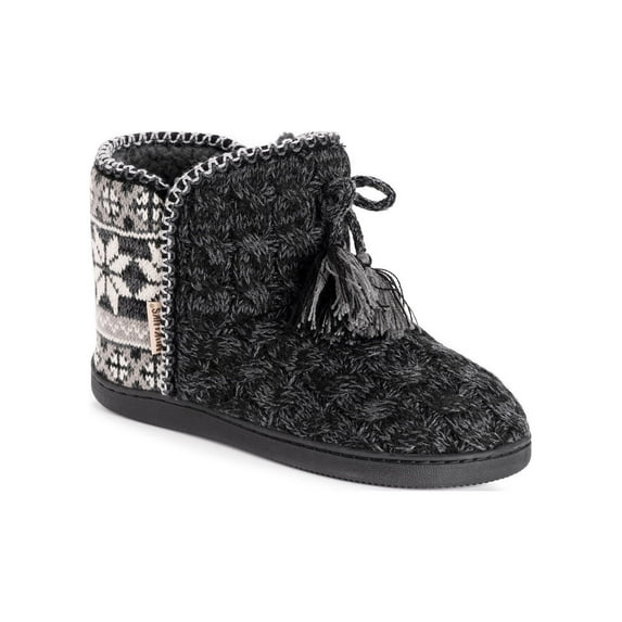 Muk Luks Women's Knit Back Bootie
