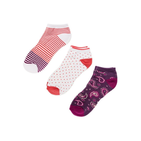 Muk Luks Women's Low Cut Sock, 3 Pair