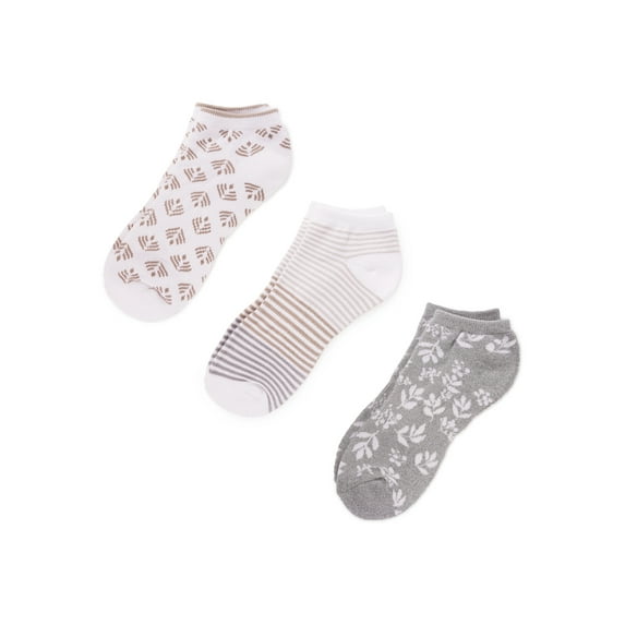 Muk Luks Women's Low Cut Sock, 3 Pair