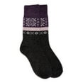 thumbnail image 1 of Muk Luks Women's Microfiber Crew Boot Sock, 1-Pack, Size 6-11, 1 of 4