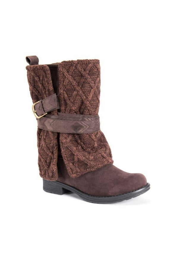 Muk Luks Women's Nikita Boots Brown 6
