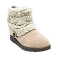 thumbnail image 1 of Muk Luks Women's Shoes Water Resistant Boots, Beige, 6, 1 of 2