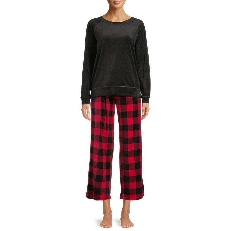 Muk luks plush velour novelty pajama set hotsell
