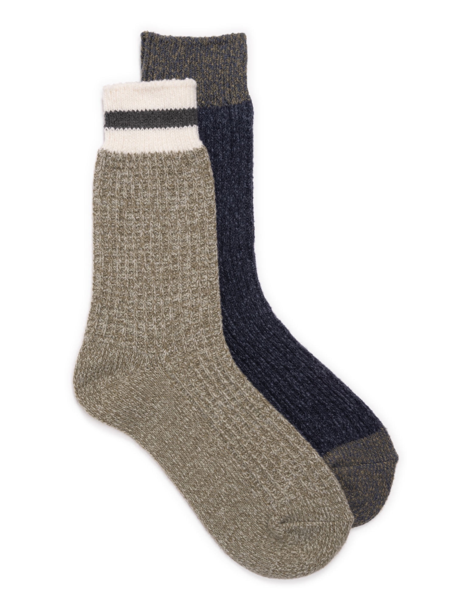 MukLuks Women's Crew Socks, 2Pairs