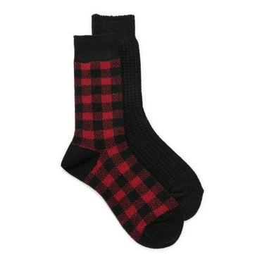 Muk Luks Women's Cabin Socks, 2-Pack - Walmart.com