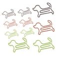 thumbnail image 1 of Muka 100 PCS Puppy Shaped Paper Clip Doggie Paper Clips, Animal Shaped Paper Clips Cute Paper Clips, 1 3/4"L x 1 1/4"W, 1 of 5