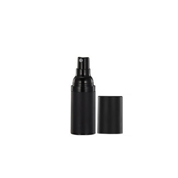 Muka 15ml/0.5oz. Matte Black Airless Spray Bottle for Liquids