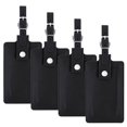 thumbnail image 1 of Muka 4 Pack Leather Luggage Tags for Suitcases Travel Tags, Privacy Protection Bag Tags Travel Essentials, 1 of 8