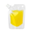thumbnail image 1 of Muka 50 PCS 1.75 OZ Clear Spout Pouches Plastic Liquid Pouch for Juice, Wine, Beverage Packaging, 4.7Mil, 8.2MM Spout, 1 of 6