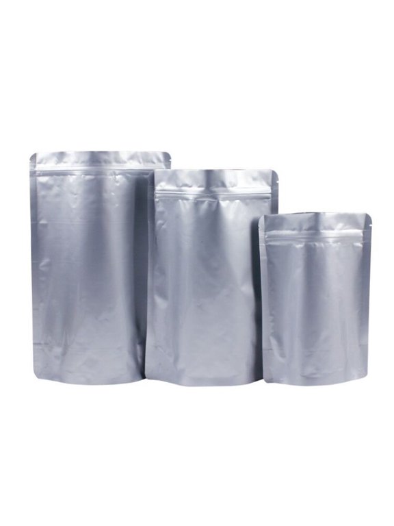 50 Pcs Heat Sealable Mylar Bags for Food Storage Sealable Bags for Packaging-5.5 x 7.5 x 3 inch/4 oz