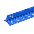 thumbnail image 1 of Muka Architectural Scale Ruler, Imperial Measurements 6 Inch, Pocket Size Drafting Ruler, 1 of 7