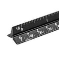 thumbnail image 1 of Muka Architectural Scale Ruler, Imperial Measurements 6 Inch, Pocket Size Drafting Ruler, 1 of 7