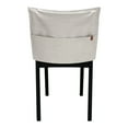 thumbnail image 1 of Muka Concise Style Living Room Chair Cover, Home Chair Pocket, Chair Back Organizer, Chair Back Protective Cover-Light Grey-L, 1 of 9