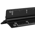 thumbnail image 1 of Muka Engineer Scale Ruler, Imperial Measurements 12 Inch, 1 of 7